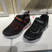 Giày skechers Skechers 2019 cho bé trai mùa xuân Giày Velcro nhấp nháy cho bé trai giày thể thao giản dị 90542L - Giày dép trẻ em / Giầy trẻ giày trẻ em nam