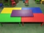 Bàn học mẫu giáo đặc biệt sáu người Bàn hình chữ nhật Bàn ghế nhựa cho trẻ em Bàn dài trẻ em Bàn ghế trẻ em học nâng - Phòng trẻ em / Bàn ghế bàn ghế cho bé lớp 1