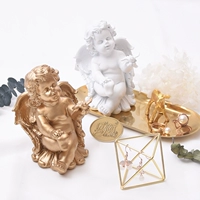 Смоловые ремесленные украшения Little Angel Wedding Supplies ТВ кабинет Golden Cupid Gift Gift Gift Европейский стиль