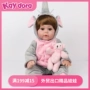 NPKDOLL mô phỏng búp bê cô gái quà tặng mềm bằng nhựa tắm búp bê bé chơi đồ chơi nhà dễ thương - Búp bê / Phụ kiện đồ chơi cho bé gái 4 tuổi