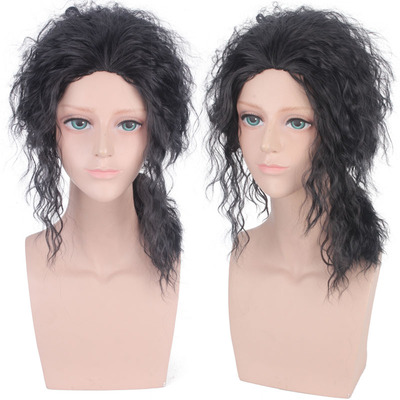 taobao agent Maker Michael Jackson COS wig male king MJ black fashion handsome students