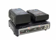 Bộ sạc nhanh đồng thời hai chiều IDX VL-2000S Camera sạc pin V-port pin lớn - Phụ kiện VideoCam