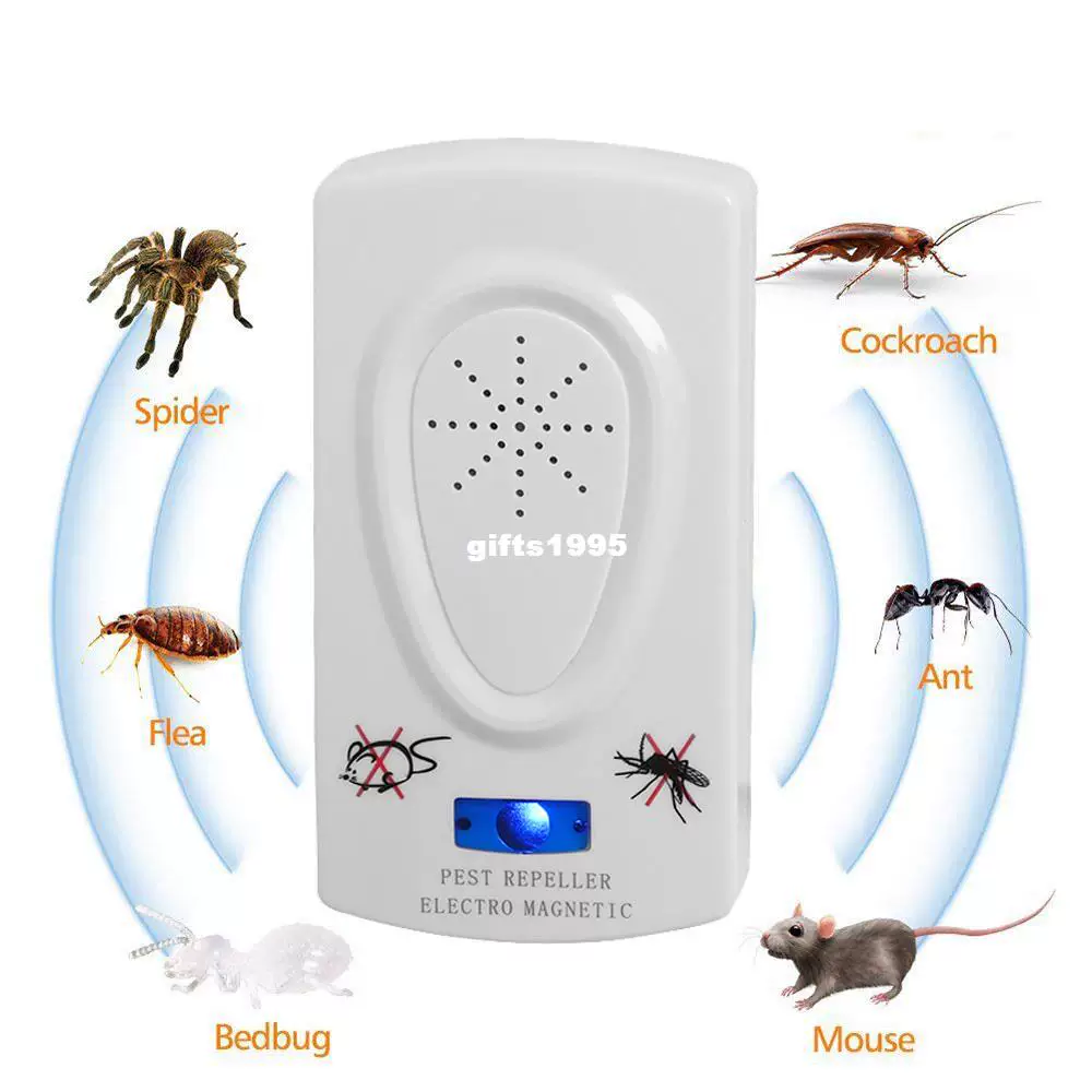 [ Pest Control Ultrasonic mouse repeller mosquito killer Lamp]