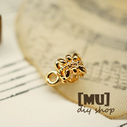 Ювелирные аксессуары DIY Вспомогательные материалы импортировали 18 тыс. Сумка золото гарантированное цветовое гальва