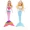 Cô gái tặng quà sinh nhật hát tuyết trắng sẽ phát sáng 0 nàng tiên cá công chúa búp bê đồ chơi hộp quà tặng ngày của trẻ em - Búp bê / Phụ kiện