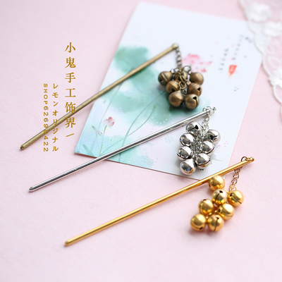 taobao agent Retro hair accessory, Chinese hairpin, small bell, hairgrip