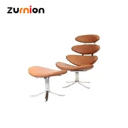Zurnion thiết kế nội thất sáng tạo CORONA LOUNGER GHẾ VÀ ghế tựa OTTOMAN - Đồ nội thất thiết kế