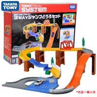 Takara tomy, снаряжение с рельсами, игрушка для мальчиков
