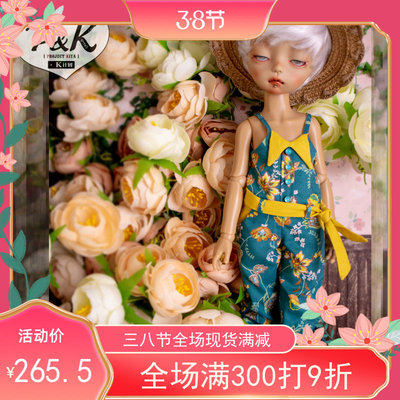taobao agent Free shipping spot BJD doll suit dress 6 -point baby clothes fat body skirt strap pants wood leak day kiya sauce