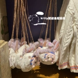 Дисней, рождественская плюшевая кукла, сумка через плечо, цепь, Шанхай, 2020, со снежинками, на цепочке