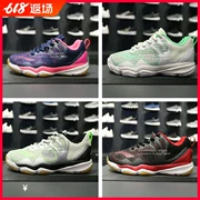 Giày cầu lông Li Ning Giày nam và nữ 2018 hè mới Giày thể thao chống trơn trượt AYTN015 AYTN034 - Giày cầu lông