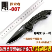 Saber dài Thụy Sĩ công cụ tự vệ vũ khí dao lưỡi dao ngắn dao sắc ngoài trời gấp dao với dao gấp - Công cụ Knift / công cụ đa mục đích