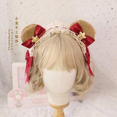 taobao agent Coffee Japanese hairgrip, headband, Lolita style