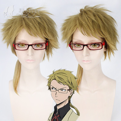 taobao agent The bun family Wenhao Kono Guogian Mu Step, color, color, anti -collapsed face cosplay wig