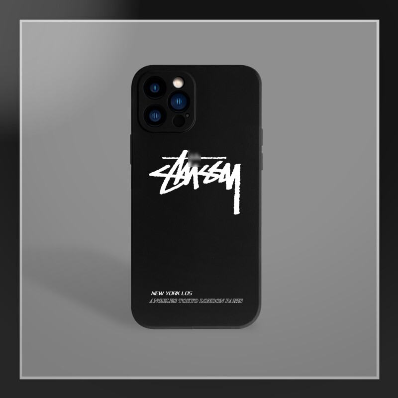 stussy斯图西潮牌iPhone14promax手机壳适用苹果13欧美防摔12mini