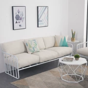 Bàn ghế sofa bằng sắt rèn Bắc Âu Đồ nội thất đơn giản và phong cách sáng tạo Bar cafe bàn ghế sofa kết hợp - Đồ nội thất thiết kế