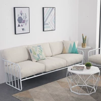 Bàn ghế sofa bằng sắt rèn Bắc Âu Đồ nội thất đơn giản và phong cách sáng tạo Bar cafe bàn ghế sofa kết hợp - Đồ nội thất thiết kế ghế mây tròn