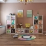 IKEA tủ kệ sách Toy trẻ em kệ sách kết hợp miễn lưới phụ sàn kệ tủ khóa tủ - Buồng tu giay dep