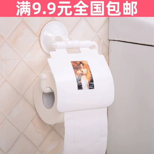 Бесплатная доставка творческая ванная комната всасывающая туалетная бумага для коробки без водонепроницаемых водонепроницаемы