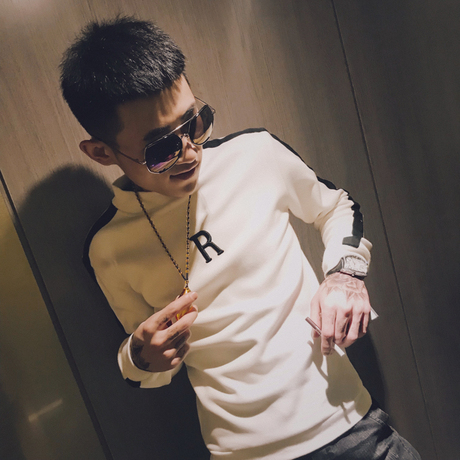 2019快手许名灿红人新款 社会风修身男式卫衣品质外套 kw01控价79