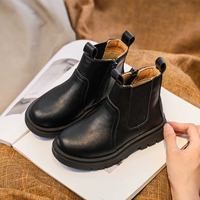 Bmw, Martens, осенние демисезонные детские ботинки, детская черная мини-юбка для принцессы, короткие сапоги, из натуральной кожи, коллекция 2021
