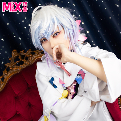 taobao agent Mengxiang's FGO Fate/Grand Order Merlin Mixed Flower Magic COSPLAY wig