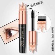 MACFEE Malang lưới màu đỏ đầu vương miện 4d mascara dày dày không thấm nước không nở bằng cọ mascara - Kem Mascara / Revitalash