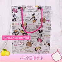 Льняная сумка, упаковка, мультяшный японский тканевый мешок, подарок на день рождения