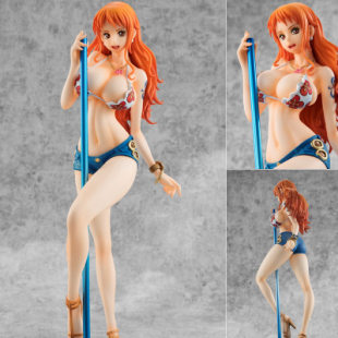 Японская версия аниме One Piece POP Нами Песня и Танец BB Стальной Трубный Танец Водный Купальник Ручная Модель
