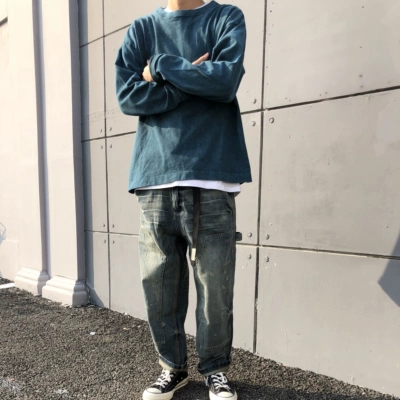 NGOARMY18AW重磅加厚长绒棉蜡染泥染长袖-淘宝网 NGOARMY18AW重磅加厚长绒棉蜡染泥染长袖-淘宝网