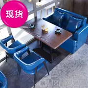 Retro sofa tráng miệng nhà hàng tùy chỉnh phòng khách biệt thự h nội thất kết hợp rõ ràng thanh Trung Quốc bàn ghế phòng ngủ vải hiện đại - FnB Furniture