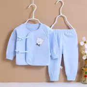 Quần áo sơ sinh cotton 0-3 tháng 6 quần nam mùa xuân và quần mùa thu quần mỏng nữ bé nhà sư quần áo đồ lót - Quần áo lót