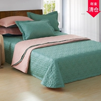 Đơn giản và phong cách cotton rắn màu đôi giường chính tả trải giường ba mảnh bông trải giường bông quilted giải phóng mặt bằng mùa hè thảm nhung trải giường