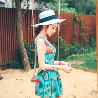Hàn Quốc một mảnh váy nóng mùa xuân tắm phù hợp với phụ nữ che bụng là mỏng bảo thủ nhỏ nước hoa gợi cảm ngực nhỏ thu thập - Bộ đồ bơi One Piece bộ đồ bơi nữ liền thân	
