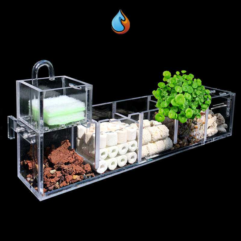 滴漏盒滴流大盒鱼缸水滴滤盒外置过滤溢流顶部过滤设备