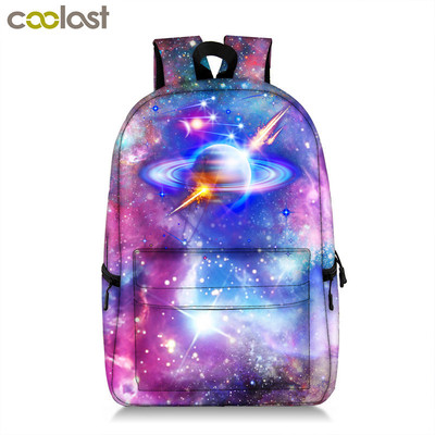 taobao agent Starry sky, capacious one-shoulder bag, fashionable school bag, backpack, Korean style