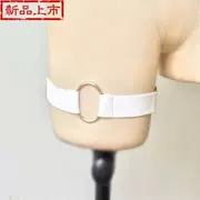 Cô gái đinh tán garter vành đai chất lượng hiệu suất đùi nữ chuỗi đinh tán đùi gắn 33 vành đai trang sức hình trái tim xếp li váy mới - Nịt Tất