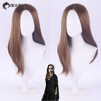 taobao agent Cosplay wig Biochemical Crisis 8 Daniela/Dan Nira brown mid -length hair