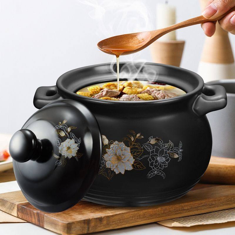 砂锅耐高温养生汤煲陶瓷小沙锅煲汤粥锅(热品库)