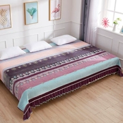 Trung Quốc chăn bông bằng chăn hai mặt, trải giường bằng nhung pha lê, một mảnh, trải rộng, trải chiếu - Trải giường