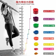 Pull-up đai tăng cường phụ trợ với thanh ngang đai đào tạo dây đai đàn hồi sức căng dây đai thiết bị thể dục - Yoga