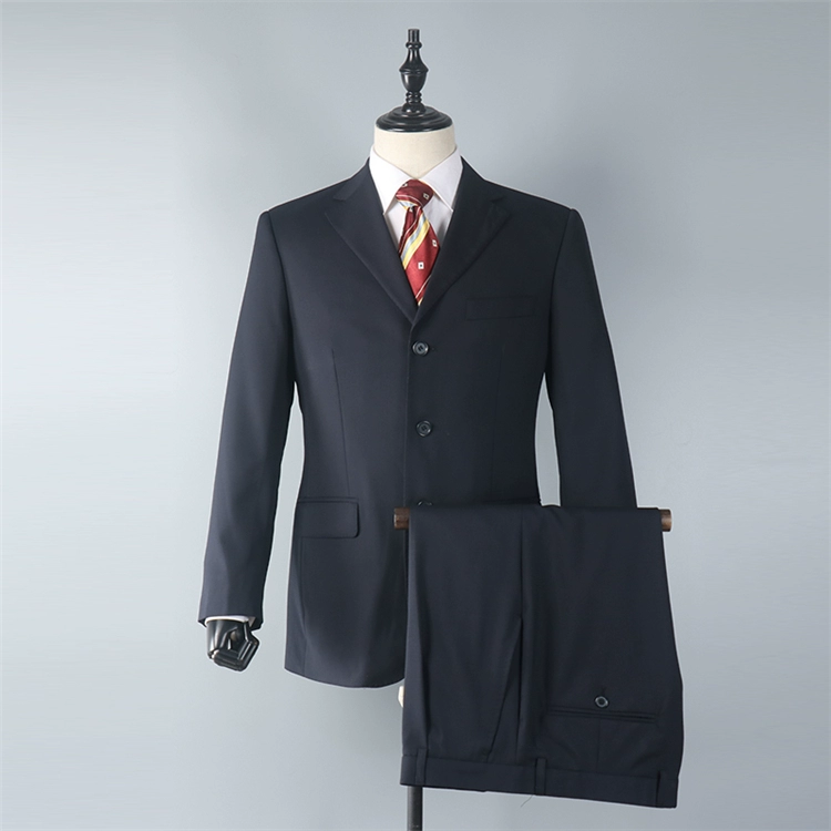 Chất liệu len Bộ quần áo nam trung niên cho công sở bộ quần áo trang trọng quần tây giảm giá cửa hàng giảm giá đặc biệt nam giới - Suit phù hợp