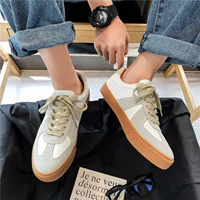 Белая обувь, японские небольшие дизайнерские универсальные ретро кроссовки на плоской подошве, коллекция 2021, осенняя