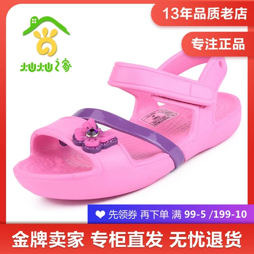 Crocs, кроксы, детские босоножки, пляжная обувь, коллекция 2019 года