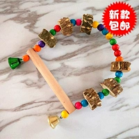 Peppercorns Wood Claw Stick Birds Station Stand Bar Bird Springboard Nhảy Chim Chim Nhẫn Nhẫn Ladder Parrot Đồ chơi - Chim & Chăm sóc chim Supplies lồng khướu