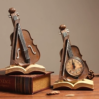 Ретро скрипка, креативное украшение для гостиной, реквизит в помещении