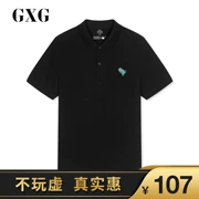 [Rõ ràng] Quần áo nam GXG Mùa hè mới xu hướng thời trang giản dị áo sơ mi POLO nhiều màu nam # GY124214CV - Áo phông dài