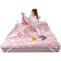 Hot cotton du lịch túi ngủ kinh doanh du lịch cotton xách tay khách sạn khách sạn bẩn giường đơn túi ngủ - Túi ngủ mua túi ngủ