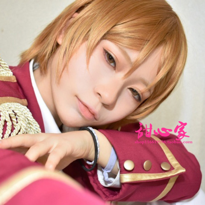 taobao agent {Sweetheart Home} Prism, young man king of prism fast water wide -brown short hair cosplay wig