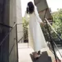 Áo khoác lông cáo trắng cổ áo cashmere nữ 2018 mùa đông mới màu rắn dày áo len nữ quần áo nữ Hàn Quốc - Áo Hàn Quốc áo dạ lửng đẹp